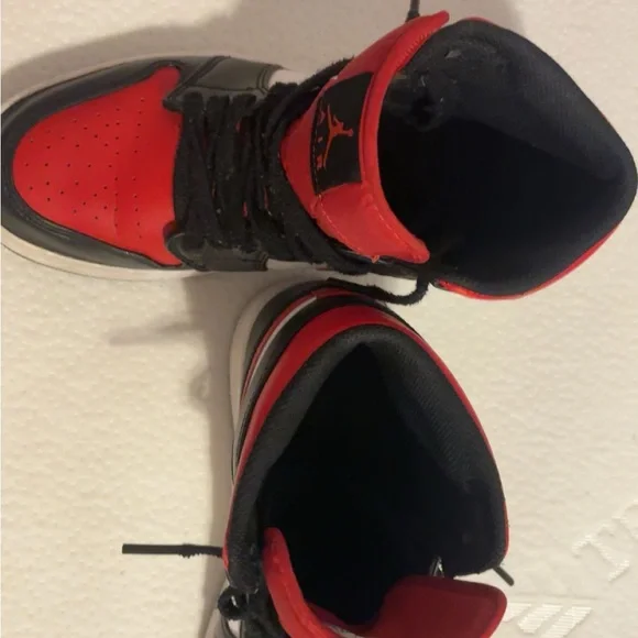 Jordan Men\'s Bold Red and Black Sneakers Jordan | Shoes | Jordan Mens Bold Red And Black Sneakers  main image 4